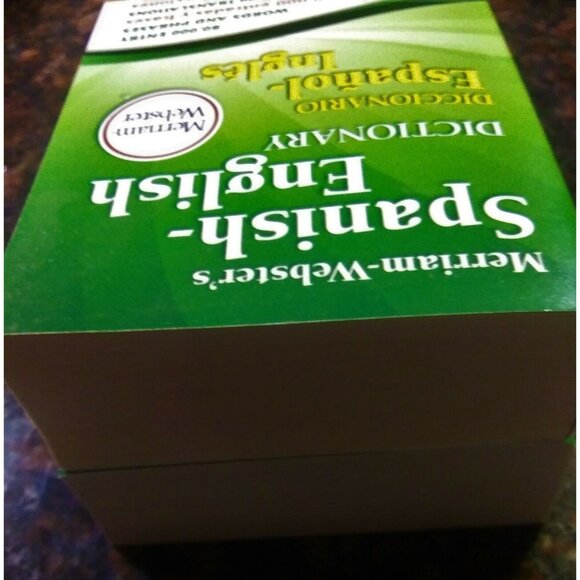 Merriam - Webster's Spanish-English Dictionary ~ Great for Students ~ Brand New! - Picture 6 of 6